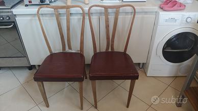 Sedie stile Guglielmo Ulrich anni '40
