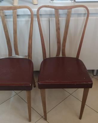 Sedie stile Guglielmo Ulrich anni '40