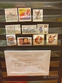 Francobolli nuovi della Germania 
