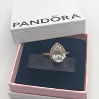 Anello originale pandora Goccia radiosa Misura 48