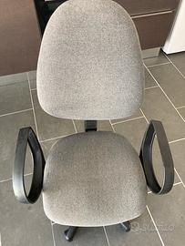 Sedia con rotelle da ufficio