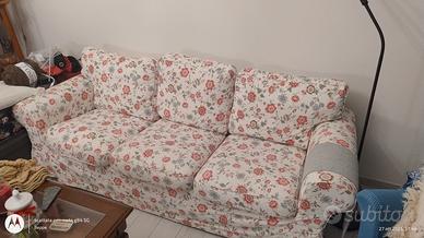 Divano a fiori 3 posti