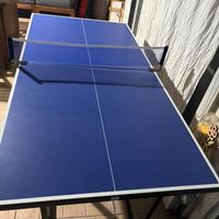Tavolo ping pong compatto e richiudibile