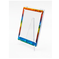 Porta carte da collezione magnetici 5 pezzi con su