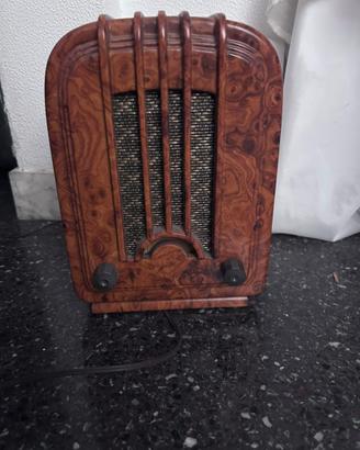 Radio funzionante  Vintage Art Déco Anni 40/50