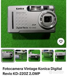 fotocamera Vintage Monika digital