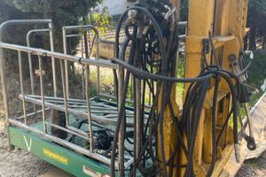 Muletto con pedana agromec centralina pompa