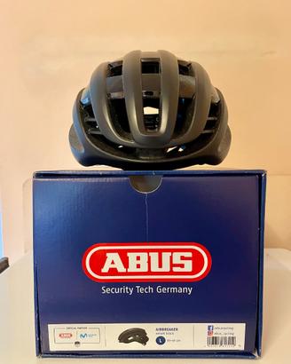 Casco ABUS AirBreaker, Nero Opaco, Taglia L