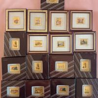 quadri su foglia oro 