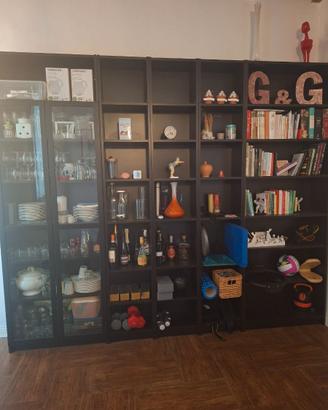 Ikea Billy Sistema componibile nero