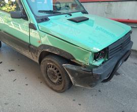 Fiat Panda 1100 Fire sinistrata ma marciante