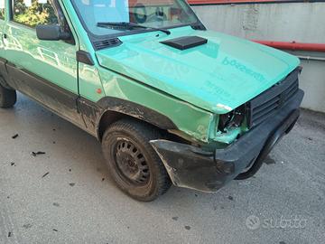 Fiat Panda 1100 Fire sinistrata ma marciante