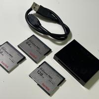 SCHEDE + CARD READER - CFAST