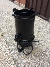 8 Fari Par 64 lungo nero 650w CEE 8Pz. Tutto € 50