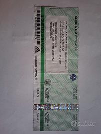 Biglietto Ticket MILAN / ROMA stagione 2002-2003