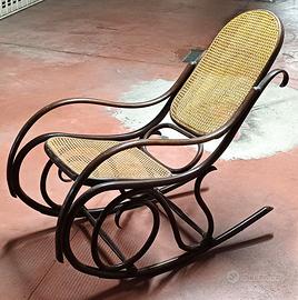 SEDIA A DONDOLO THONET Mod. 825 PRIMI '900