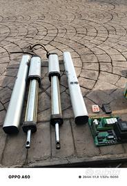 pistoni e centralina bft rigel 4 e 2 telecomandi 