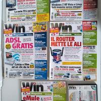 Lotto 45 riviste Win Magazine anni 2010-2016 + DVD