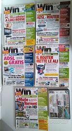 Lotto 45 riviste Win Magazine anni 2010-2016 + DVD