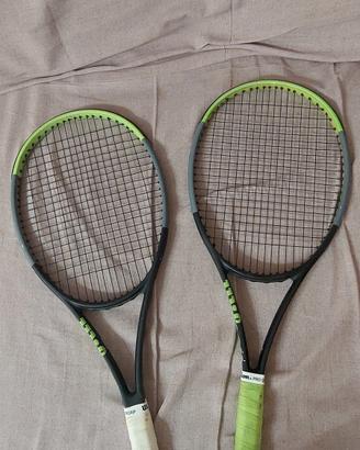 coppia racchette tennis Wilson Blade 98 v70 16x19