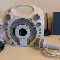 impianto audio karaoke per bambini