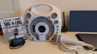 impianto audio karaoke per bambini