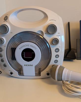 impianto audio karaoke per bambini