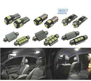 KIT 17 LAMPADE LED INTERNE MERCEDES CLASSE E W211 