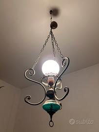 Lotto 4 lampadari vintage