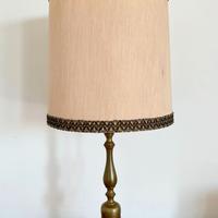 lampada da tavolo in ottone vintage anni '60