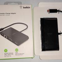 Belkin USB-C multimedia + charge adapter (100W)