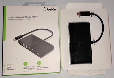 Belkin USB-C multimedia + charge adapter (100W)