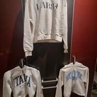 Combo Felpe bianche corte