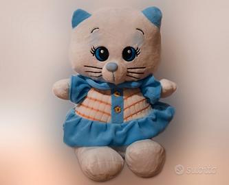 Peluche gatto gattino bambini gioco giocattolo