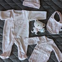 Set abbigliamento neonato 1 mese