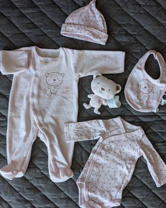 Set abbigliamento neonato 1 mese