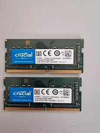 CRUCIAL Memorie RAM 4GB DDR4-2400 SODIMM