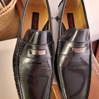 Mocassino uomo pelle nera