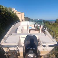 Barca motoscafo open