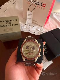 Swatch × Omega Mission to Saturn