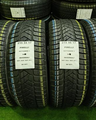 4 GOMME 215 55 17 PIRELLI INV RIF2577