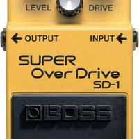 BOSS SD-1: pedale overdrive compatto con suono cal