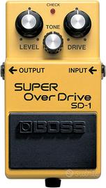 BOSS SD-1: pedale overdrive compatto con suono cal