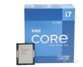 Processore Intel Core I7 -12700k (box)