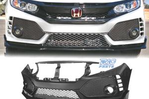PARAURTI ANTERIORE HONDA CIVIC 16- LOOK TYPE R
