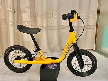Bici senza pedali 12” Btwin Runride 900 Gialla