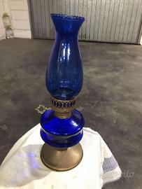 Lampa vintage vetro cristallo