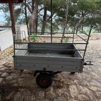 rimorchio auto portata 300 kg