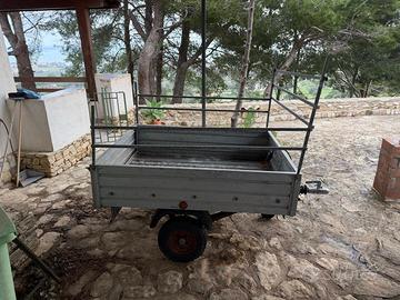 rimorchio auto portata 300 kg