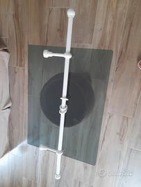 bastone tenda in legno 